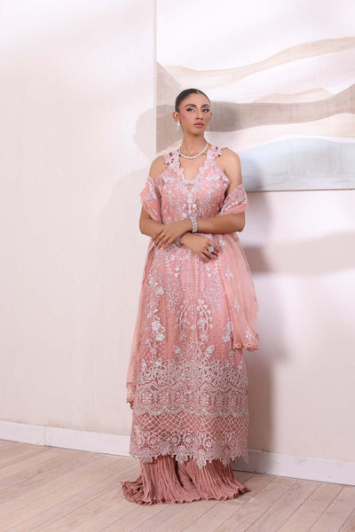 Noor by Saadia Asad | Noor Chiffon De Luxe | D6 -  Noor by Saadia Asad Formal - Original Designer Dress - House of Maryam