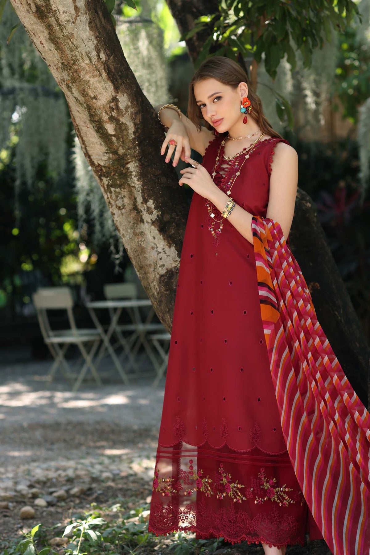 Noor by Saadia Asad | Eid Luxe Printedkari | D3-B -  Noor by Saadia Asad Ladies Clothes - Original Designer Dress - House of Maryam