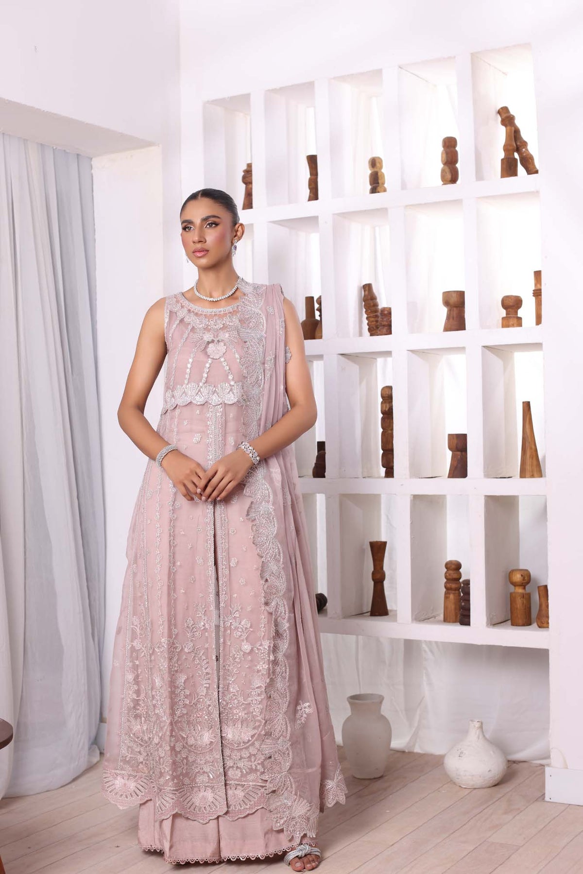 Noor by Saadia Asad | Noor Chiffon De Luxe | D3 -  Noor by Saadia Asad Formal - Original Designer Dress - House of Maryam