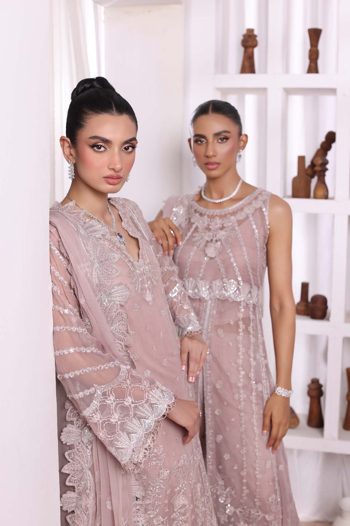 Noor by Saadia Asad | Noor Chiffon De Luxe | D3 -  Noor by Saadia Asad Formal - Original Designer Dress - House of Maryam
