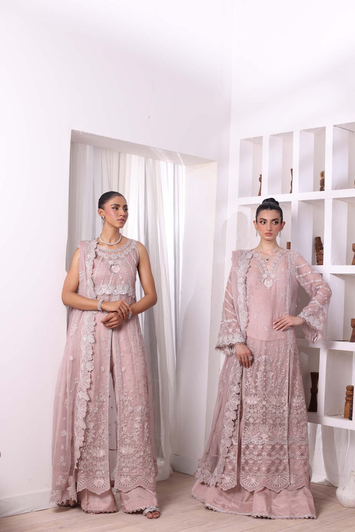 Noor by Saadia Asad | Noor Chiffon De Luxe | D3 -  Noor by Saadia Asad Formal - Original Designer Dress - House of Maryam