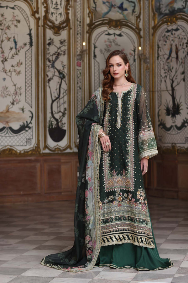 Noor by Saadia Asad | Festive 25 | D5 - Green, image 2