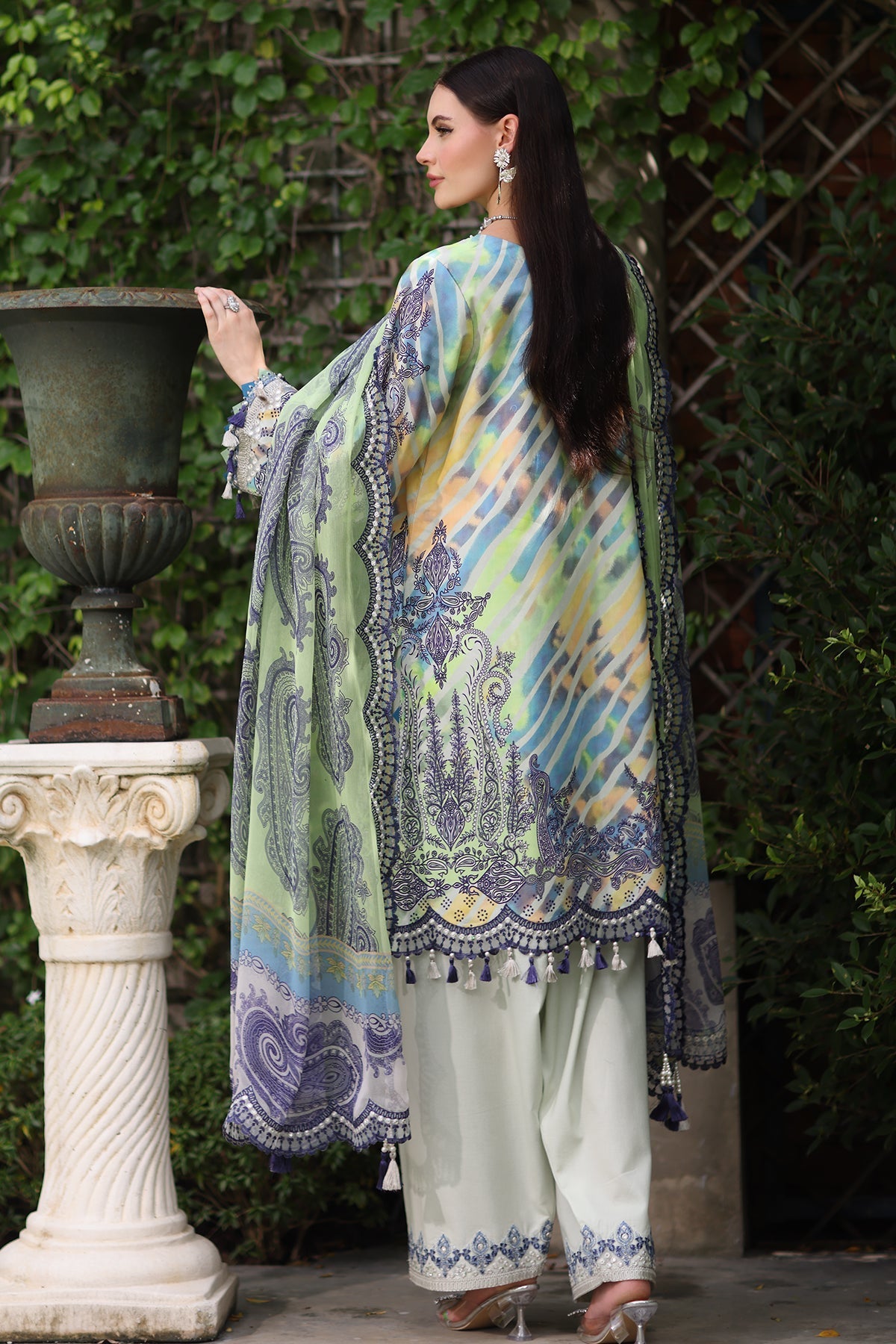 Charizma | Infinity Lawn | 3-PC Unstitched Embroidered Lawn Collection IN6-10-2