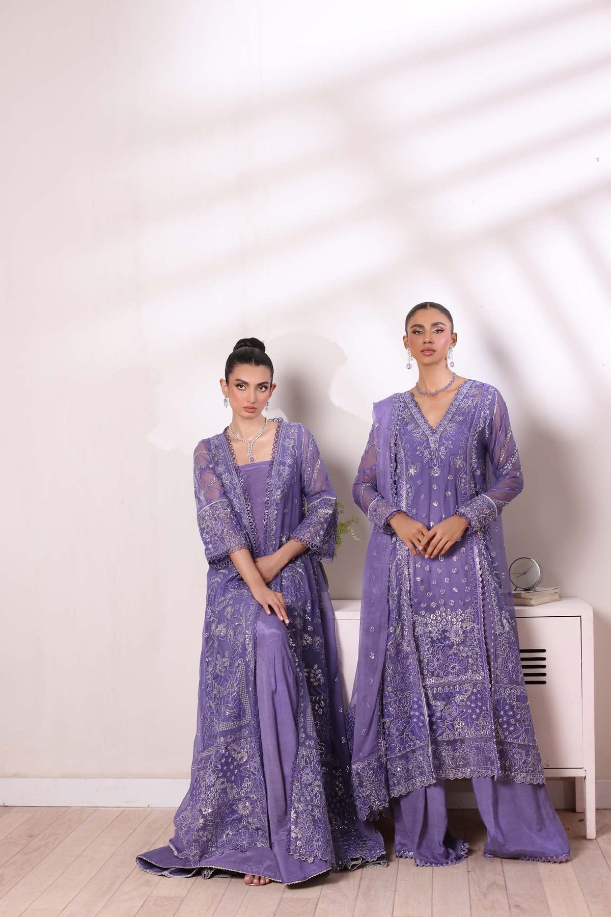 Noor by Saadia Asad | Noor Chiffon De Luxe | D2 -  Noor by Saadia Asad Formal - Original Designer Dress - House of Maryam