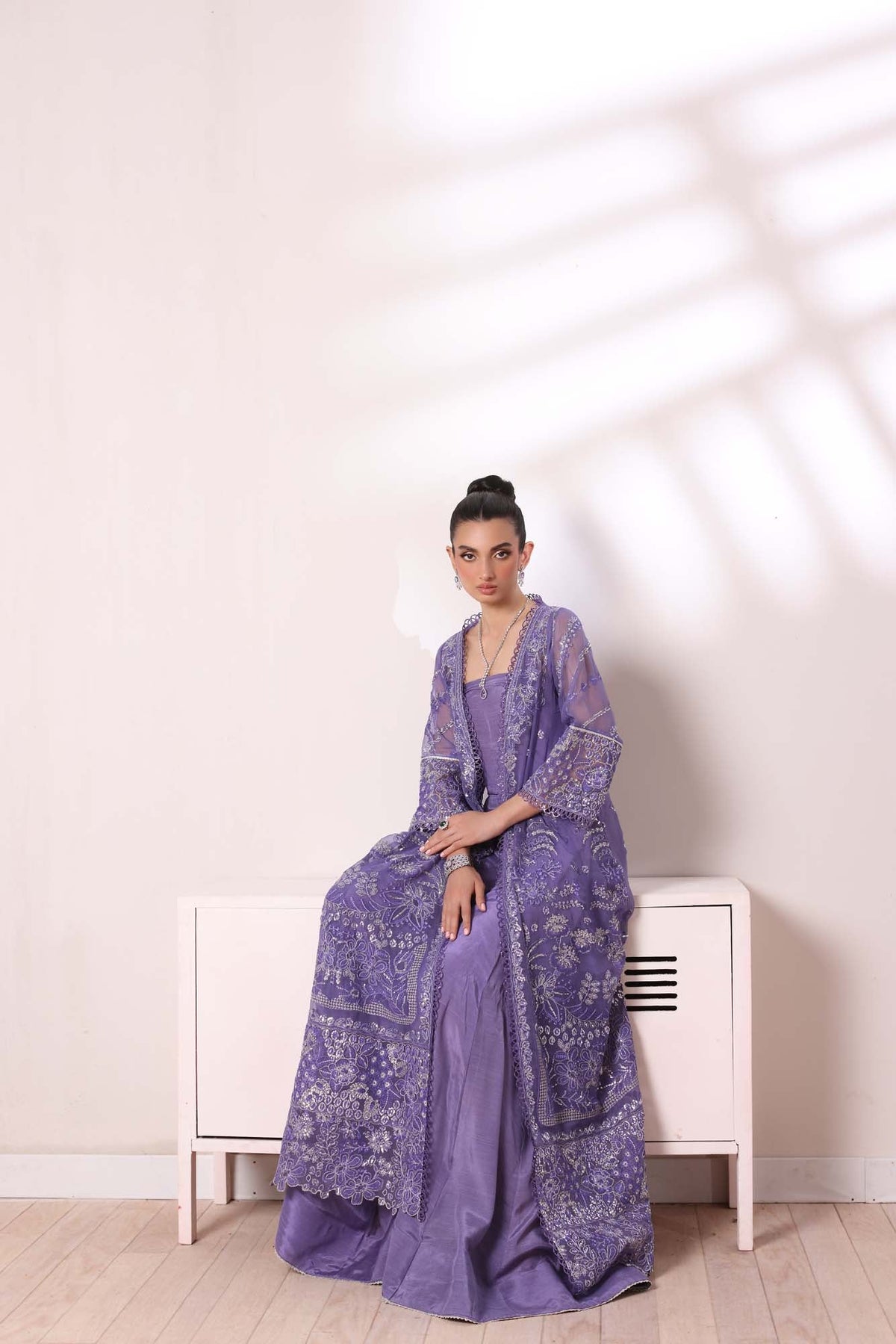 Noor by Saadia Asad | Noor Chiffon De Luxe | D2 -  Noor by Saadia Asad Formal - Original Designer Dress - House of Maryam