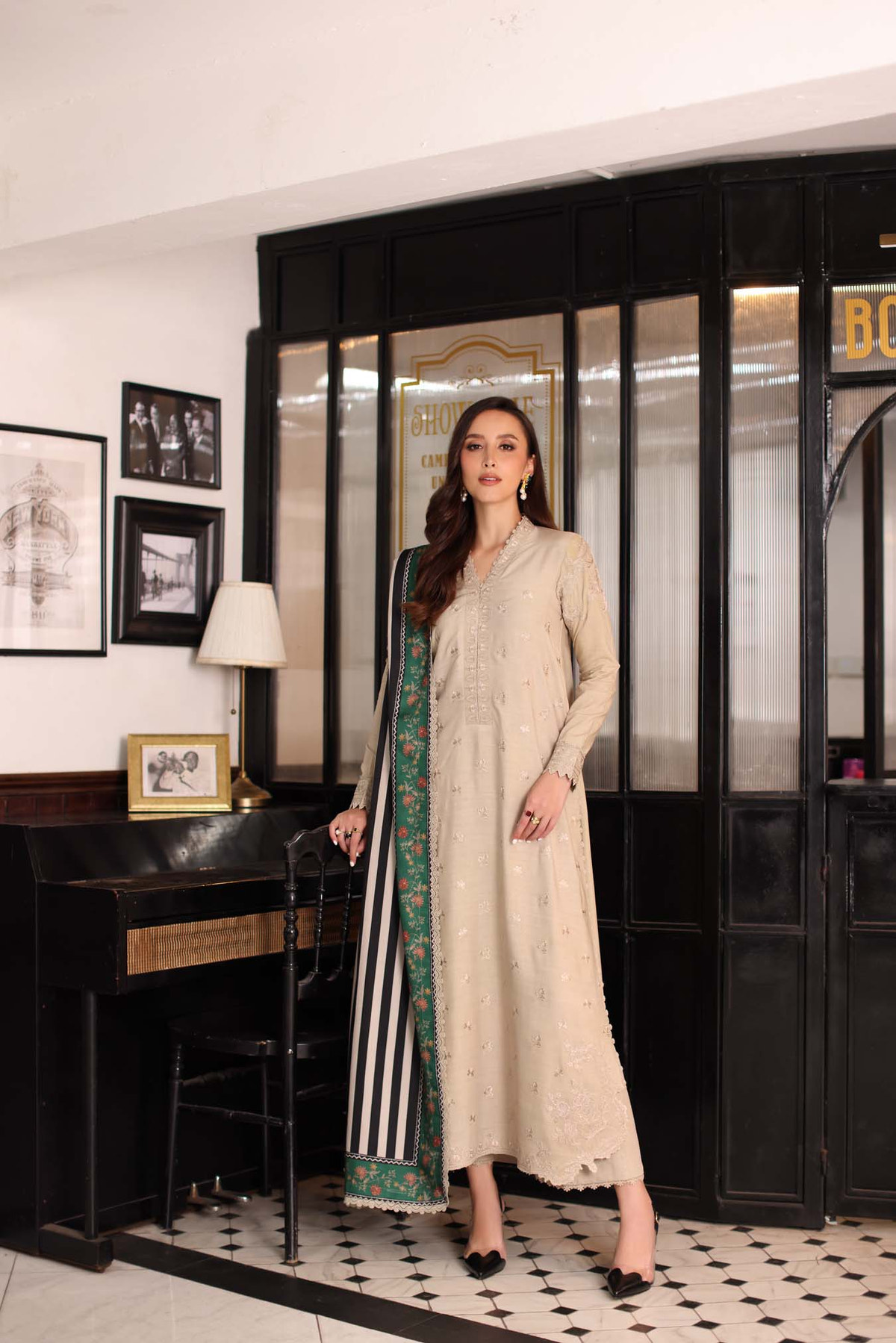 Saadia Asad | Winter Printkhaas 25 | D1 - B