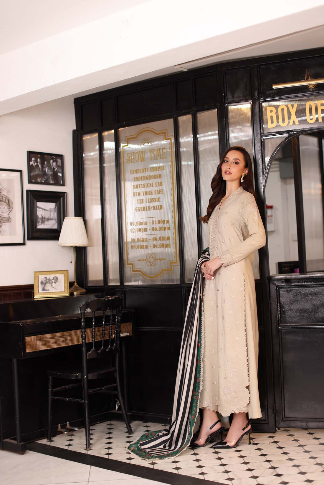 Saadia Asad | Winter Printkhaas 25 | D1 - B