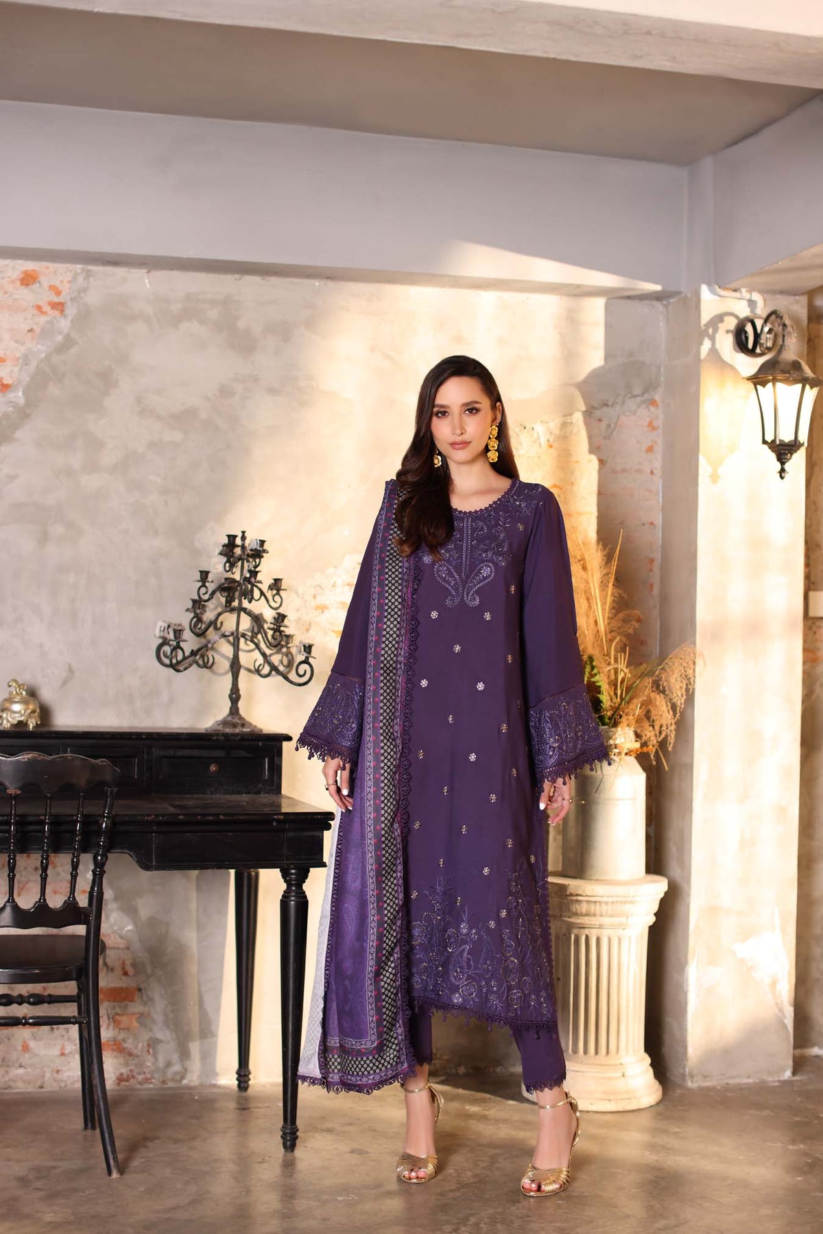 Saadia Asad | Winter Printkhaas 25 |D2 - A