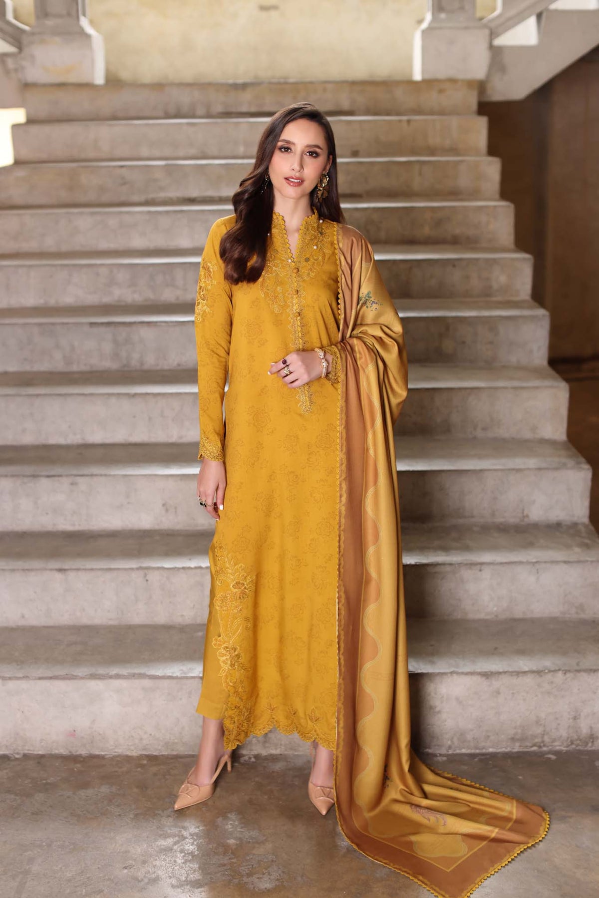 Saadia Asad | Winter Printkhaas 25 | D3 - B