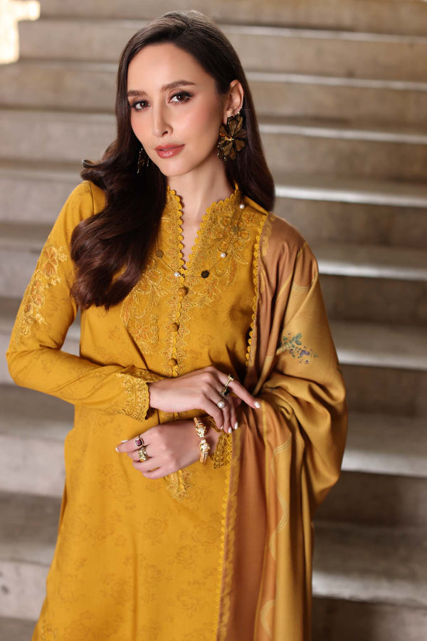 Noor by Saadia Asad | Winter Embroidered Printkhaas 25 | D3 - B-3