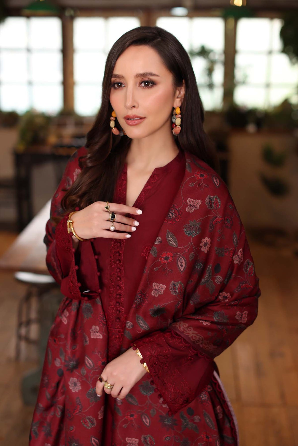 Saadia Asad | Winter Printkhaas 25 | D4 - A, image 4