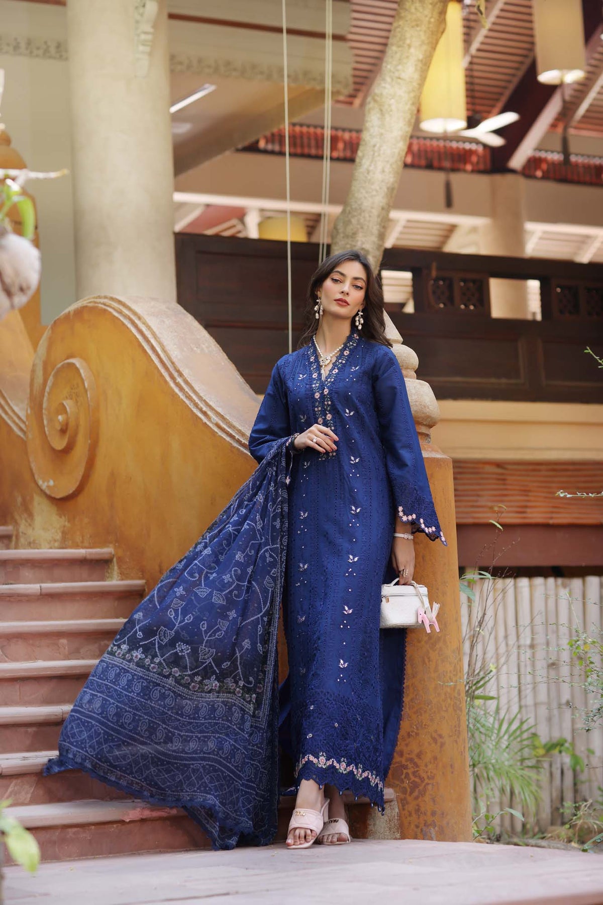 Noor by Saadia Asad | Eid Luxury Laserkari 25 | D5-B -  Noor by Saadia Asad Ladies Clothes - Original Designer Dress - House of Maryam