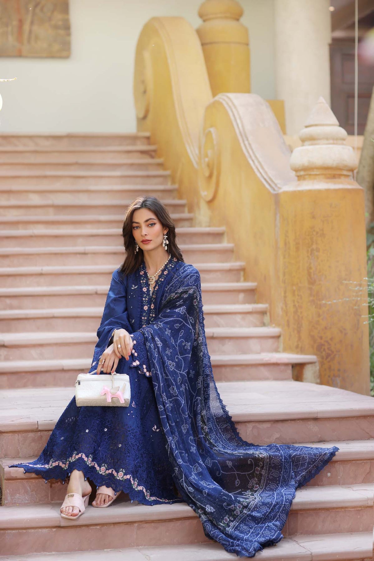 Noor by Saadia Asad | Eid Luxury Laserkari 25 | D5-B -  Noor by Saadia Asad Ladies Clothes - Original Designer Dress - House of Maryam