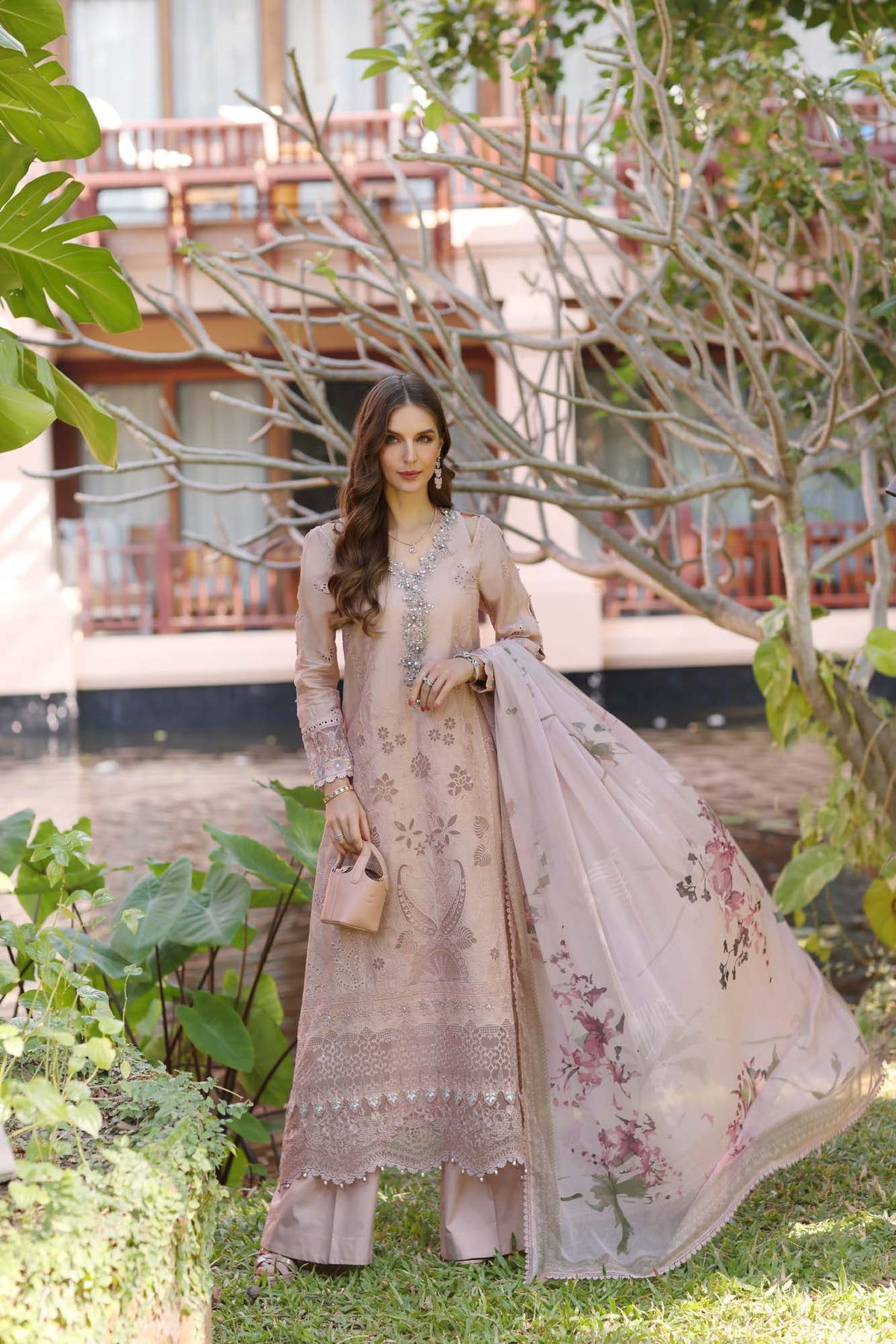Noor by Saadia Asad | Eid Luxury Laserkari 25 | D6-B -  Noor by Saadia Asad Ladies Clothes - Original Designer Dress - House of Maryam