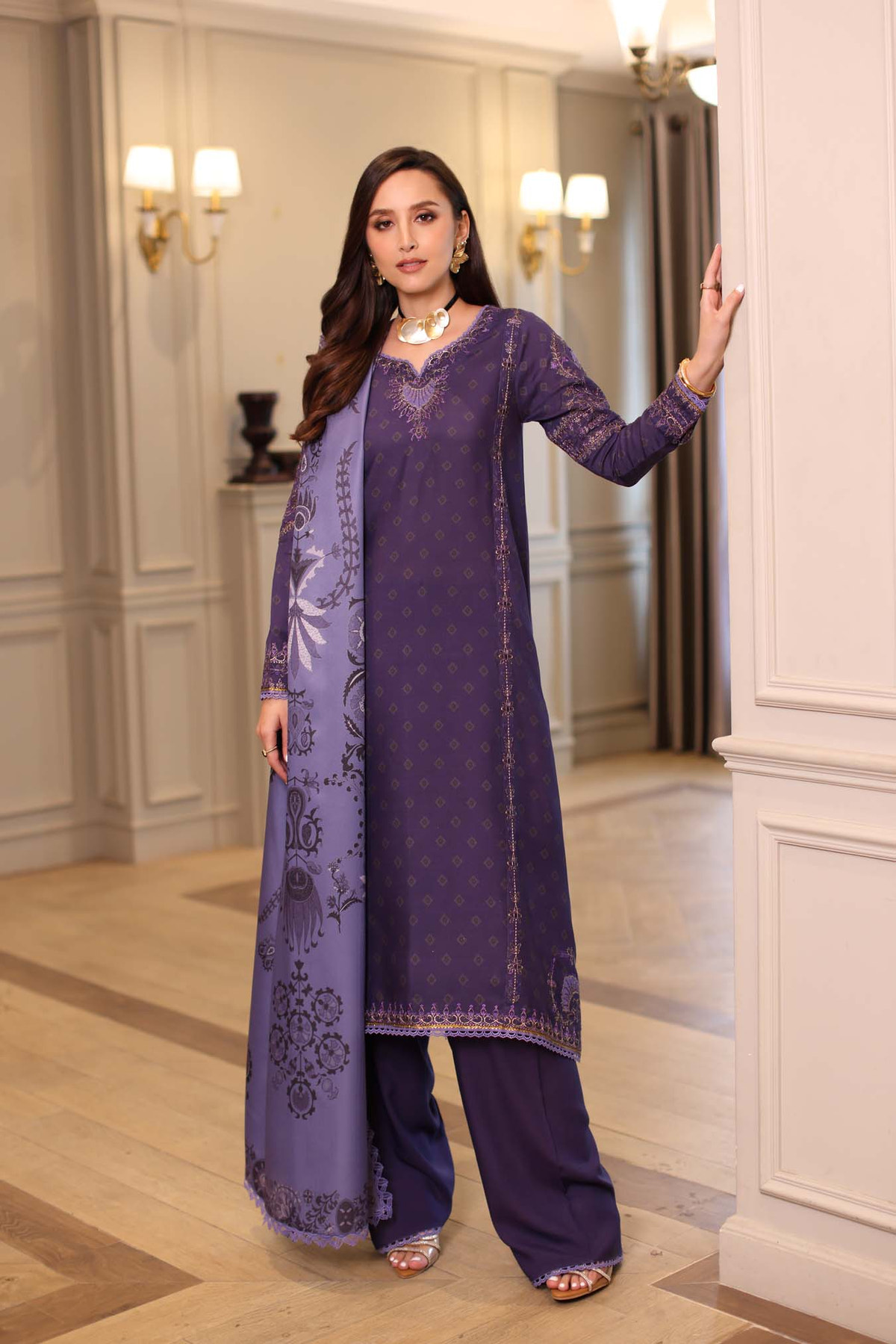 Saadia Asad | Winter Printkhaas 25 | D6 - B