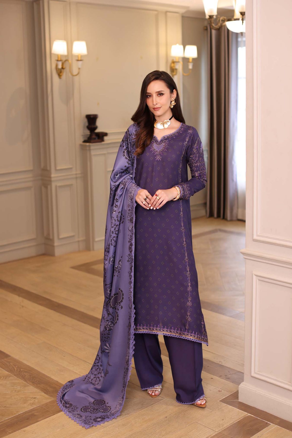 Saadia Asad | Winter Printkhaas 25 | D6 - B-2