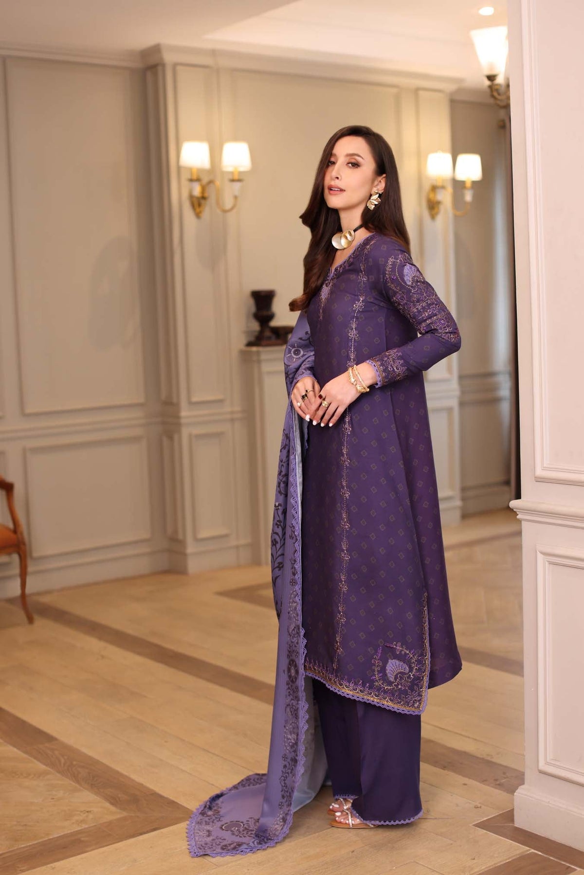 Saadia Asad | Winter Printkhaas 25 | D6 - B-3