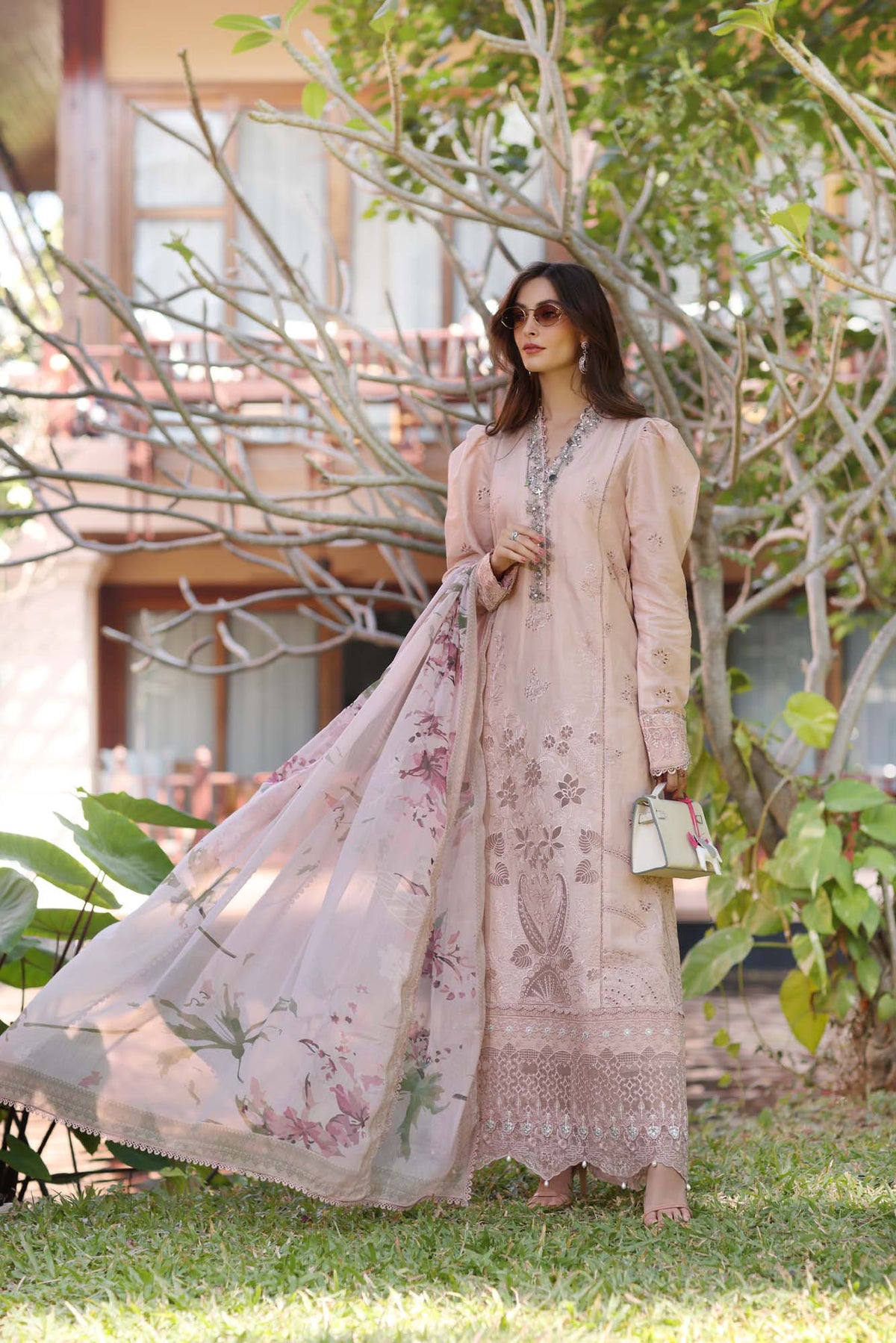 Noor by Saadia Asad | Eid Luxury Laserkari 25 | D6-B -  Noor by Saadia Asad Ladies Clothes - Original Designer Dress - House of Maryam