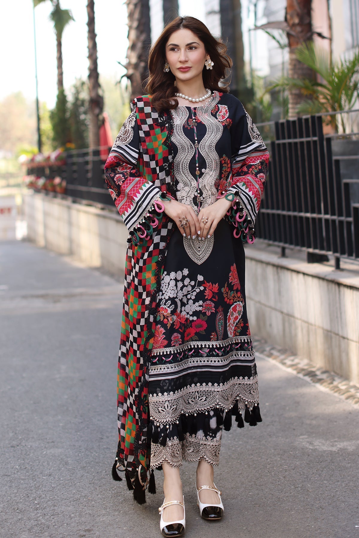 Charizma | Combination Lawn |CC5-21 -  Charzima Ladies Clothes - Original Designer Dress - House of Maryam