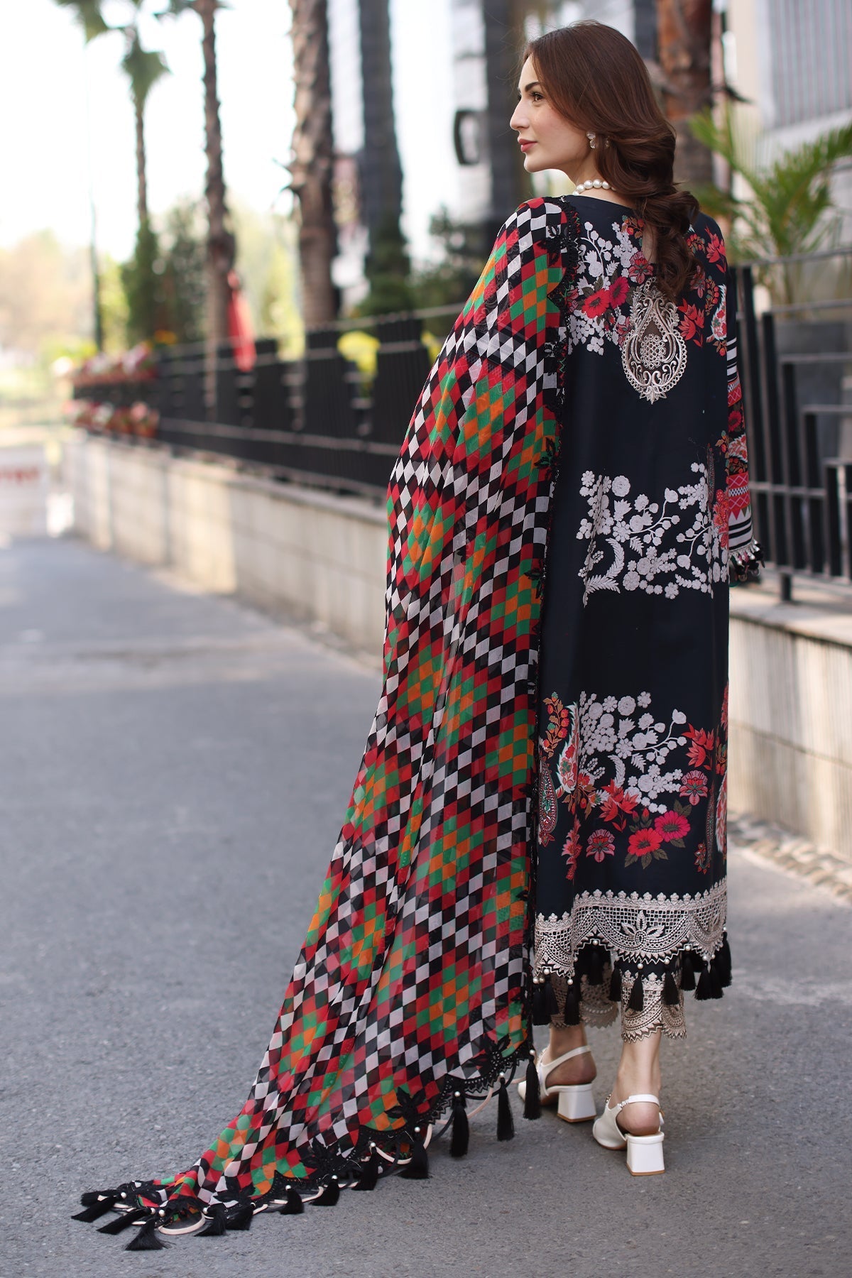 Charizma | Combination Lawn |CC5-21 -  Charzima Ladies Clothes - Original Designer Dress - House of Maryam
