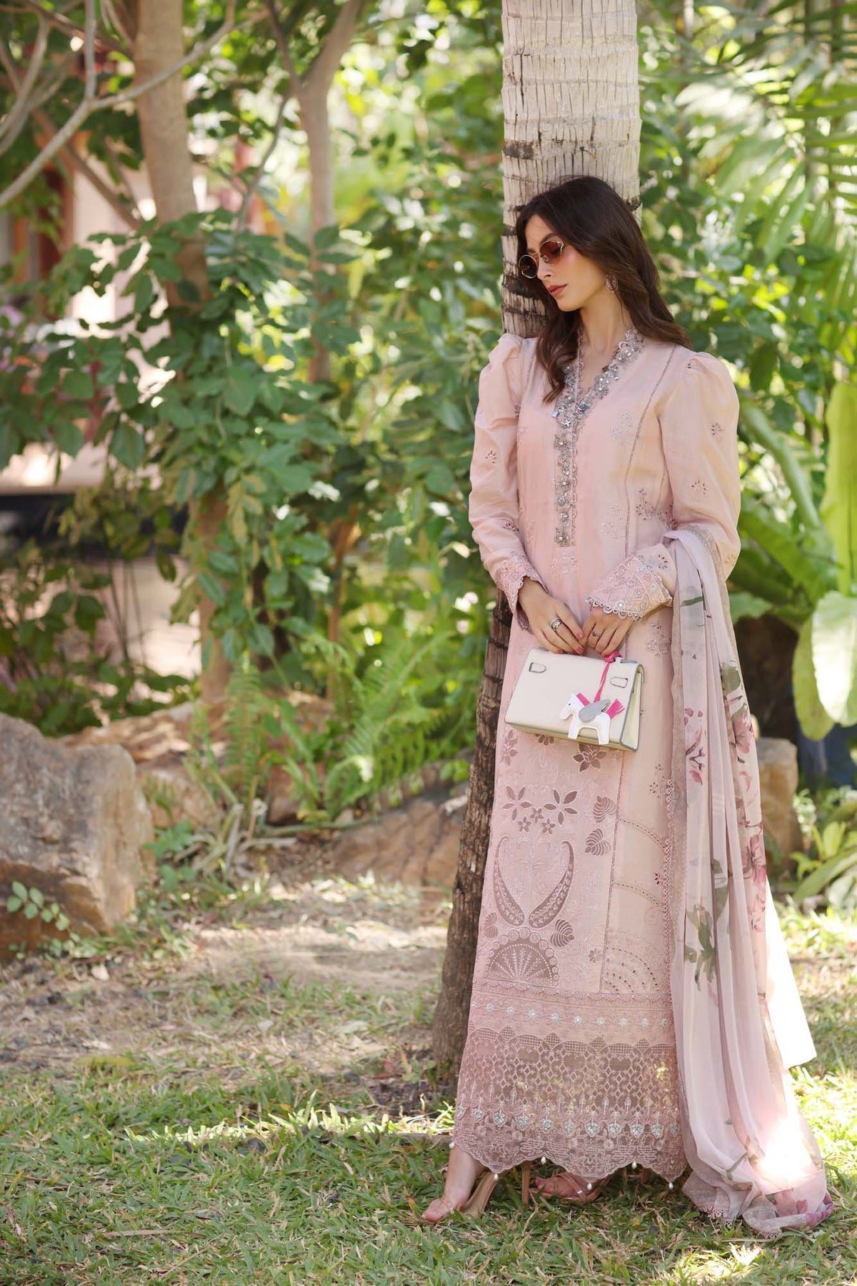 Noor by Saadia Asad | Eid Luxury Laserkari 25 | D6-B -  Noor by Saadia Asad Ladies Clothes - Original Designer Dress - House of Maryam