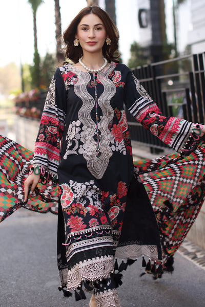 Charizma | Combination Lawn |CC5-21 -  Charzima Ladies Clothes - Original Designer Dress - House of Maryam