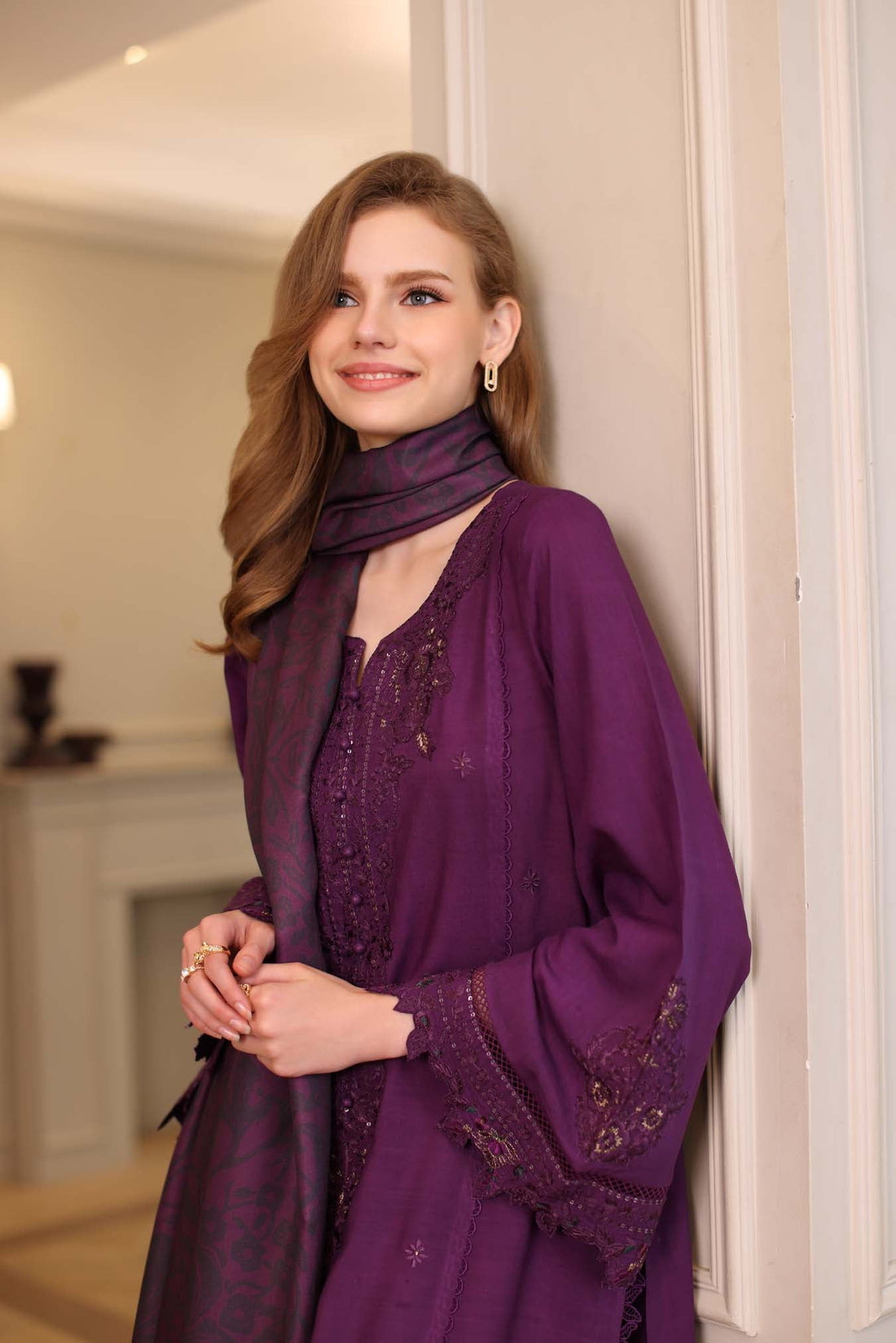 Saadia Asad | Winter Printkhaas 25 | D10 - B