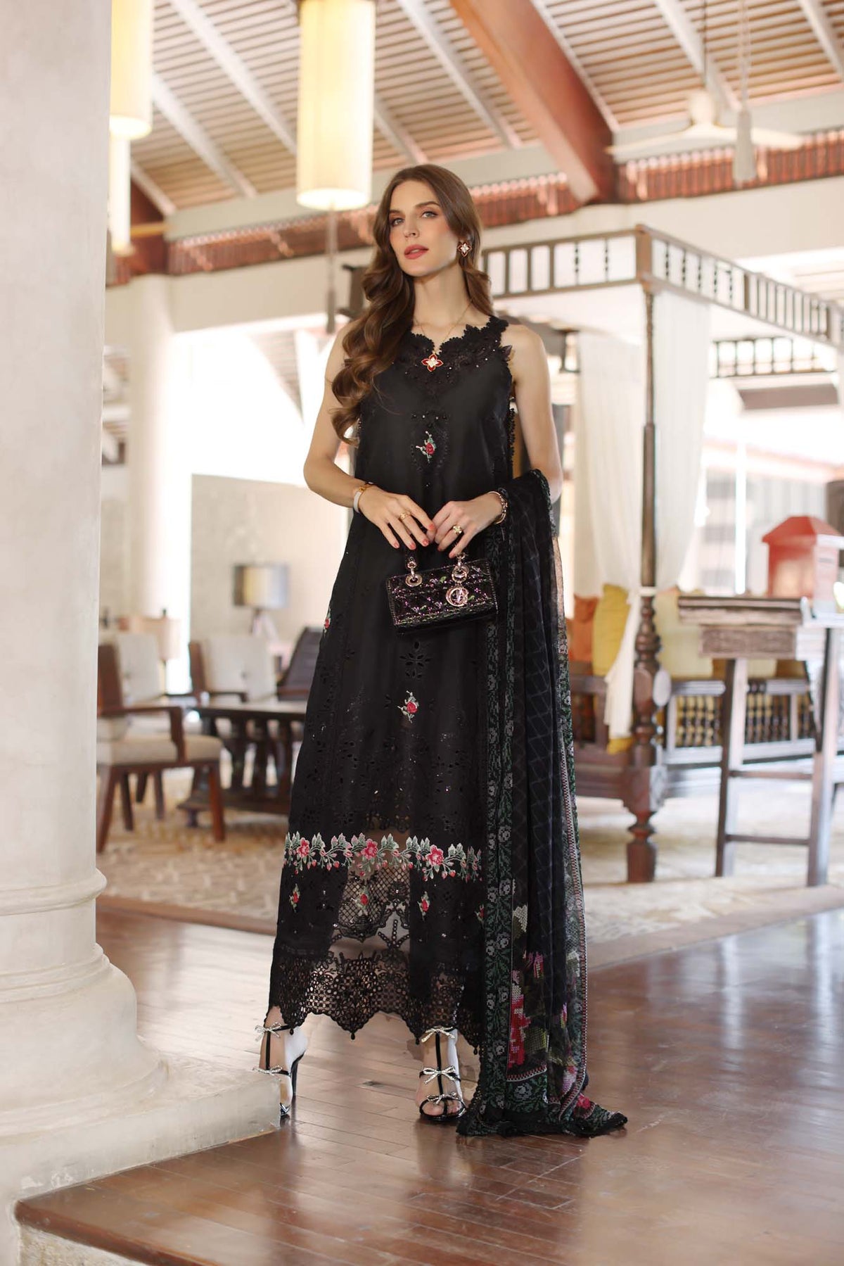 Noor by Saadia Asad | Eid Luxury Laserkari 25 | D4-A -  Noor by Saadia Asad Ladies Clothes - Original Designer Dress - House of Maryam