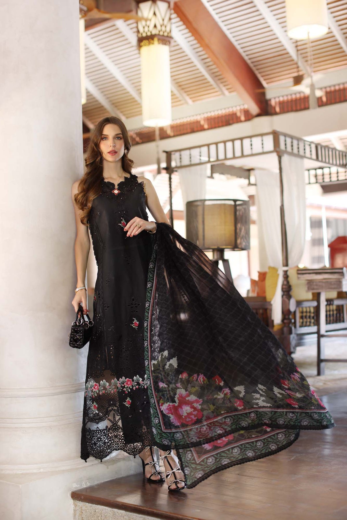 Noor by Saadia Asad | Eid Luxury Laserkari 25 | D4-A -  Noor by Saadia Asad Ladies Clothes - Original Designer Dress - House of Maryam