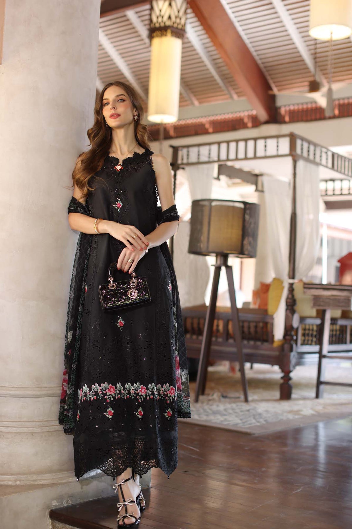 Noor by Saadia Asad | Eid Luxury Laserkari 25 | D4-A -  Noor by Saadia Asad Ladies Clothes - Original Designer Dress - House of Maryam