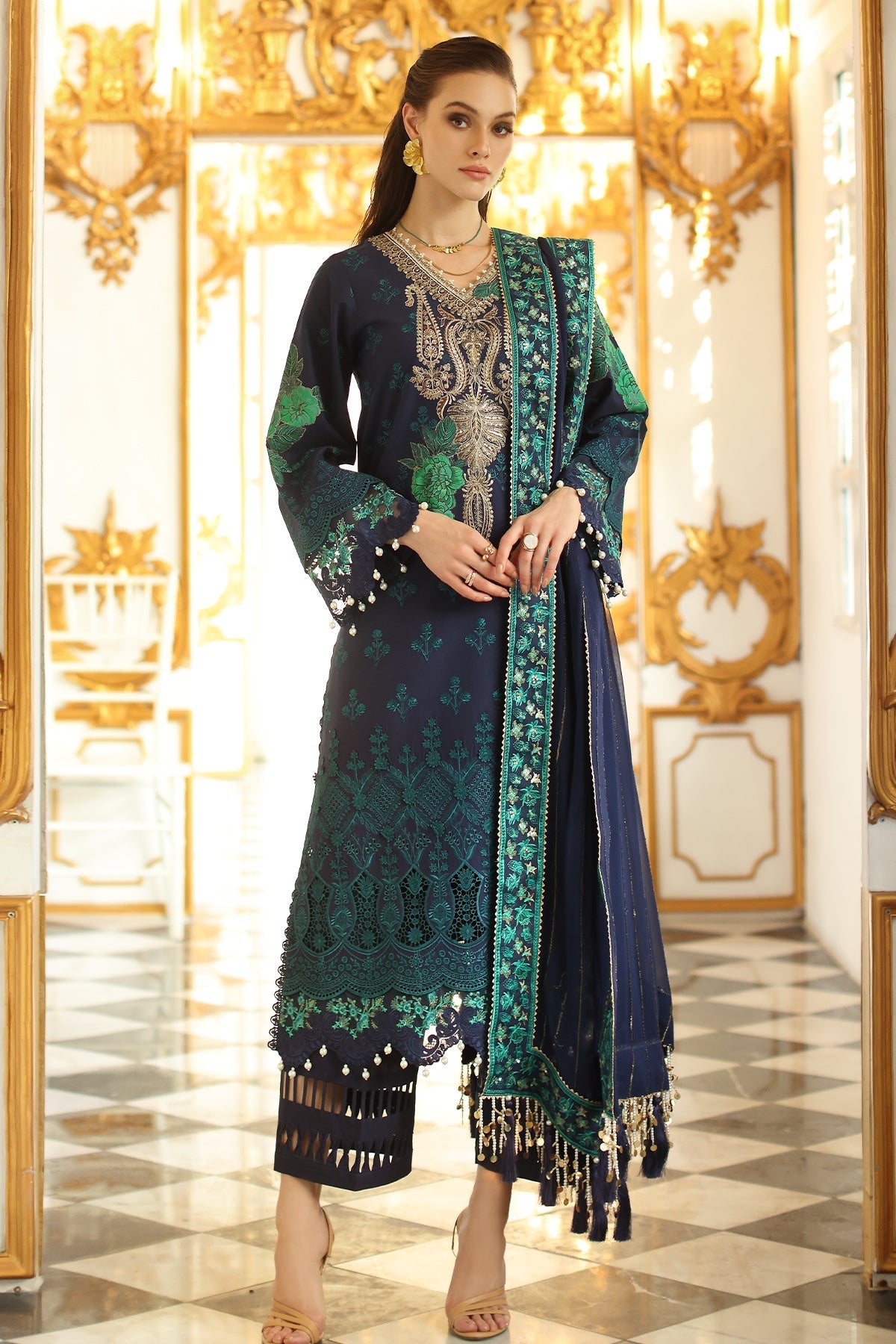 Charizma | Tabeer Eid Edition 25 | CT5-08 -  Charizma Ladies Clothes - Original Designer Dress - House of Maryam