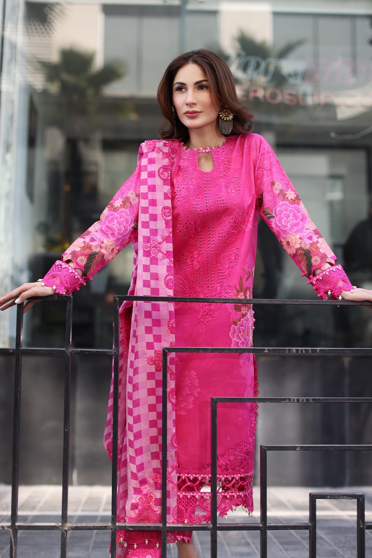 Charizma | Combination Lawn | CC5-24 -  Charzima Ladies Clothes - Original Designer Dress - House of Maryam