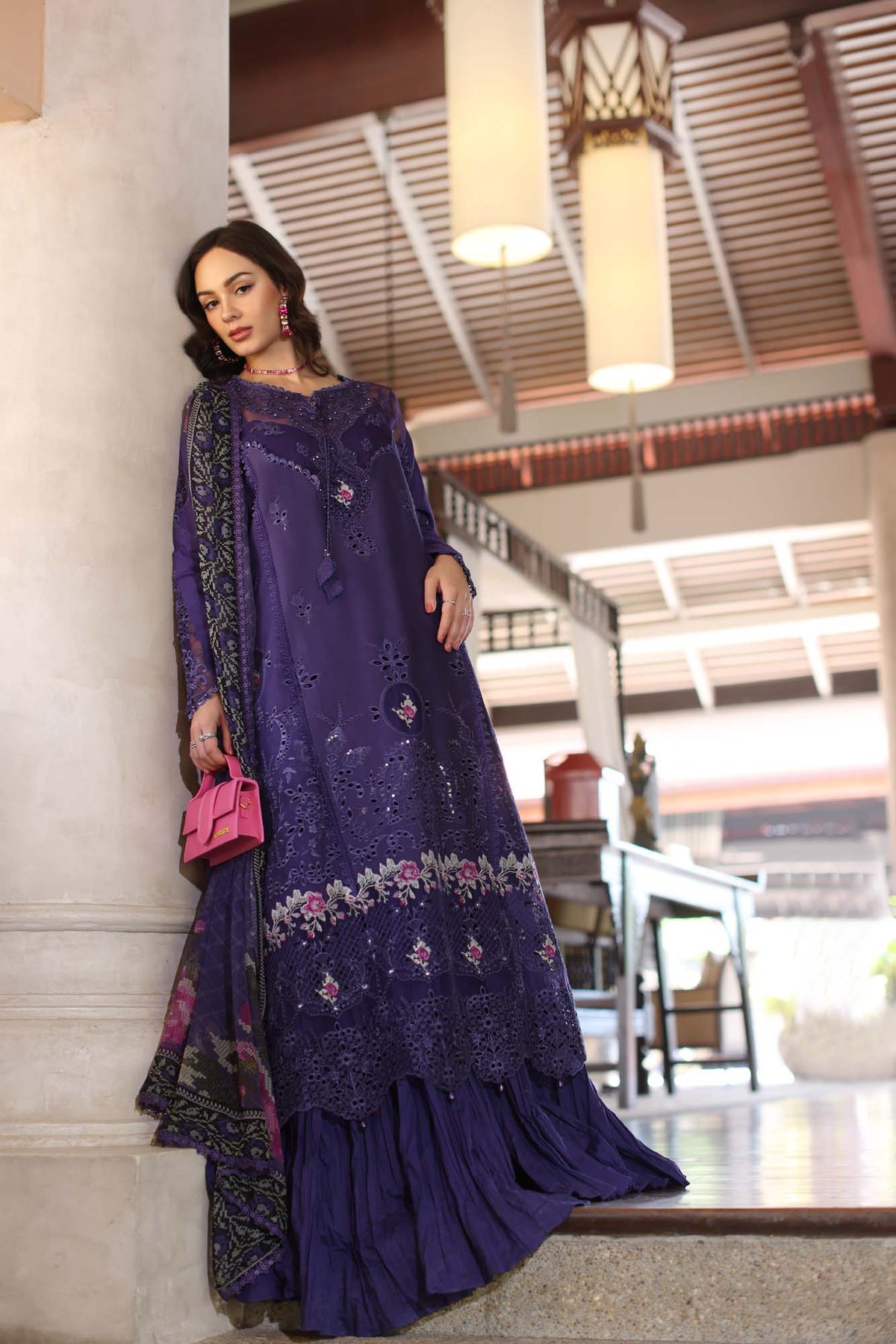 Noor by Saadia Asad | Eid Luxury Laserkari 25 | D4-B -  Noor by Saadia Asad Ladies Clothes - Original Designer Dress - House of Maryam