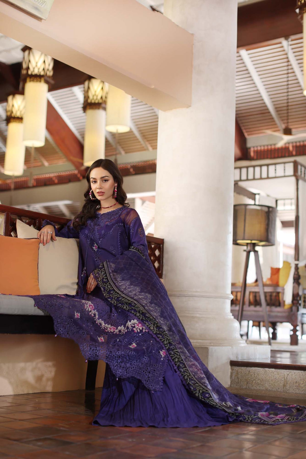 Noor by Saadia Asad | Eid Luxury Laserkari 25 | D4-B -  Noor by Saadia Asad Ladies Clothes - Original Designer Dress - House of Maryam