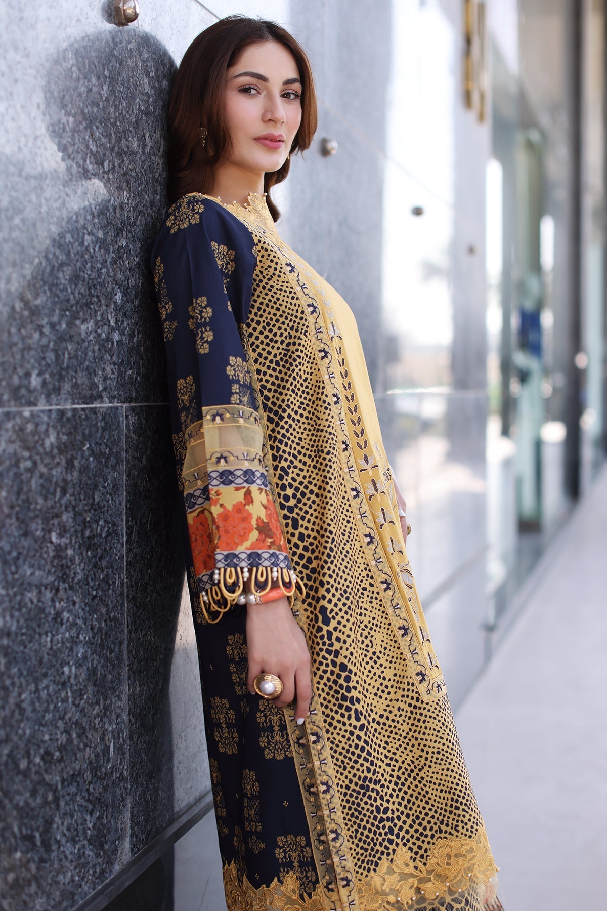 Charizma | Combination Lawn | CC5-28 -  Charizma Ladies Clothes - Original Designer Dress - House of Maryam