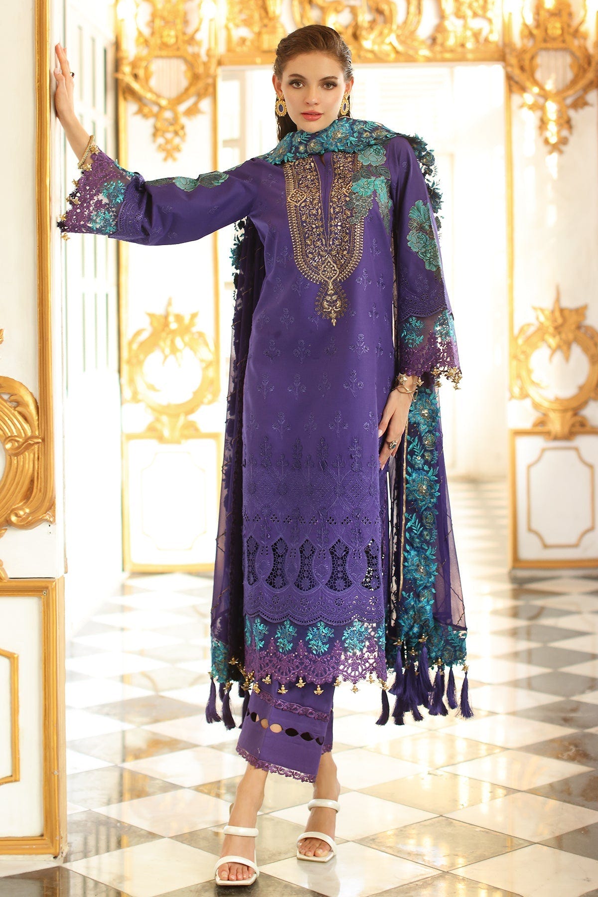 Charizma | Tabeer Eid Edition 25 | CT5-06 -  Charizma Ladies Clothes - Original Designer Dress - House of Maryam