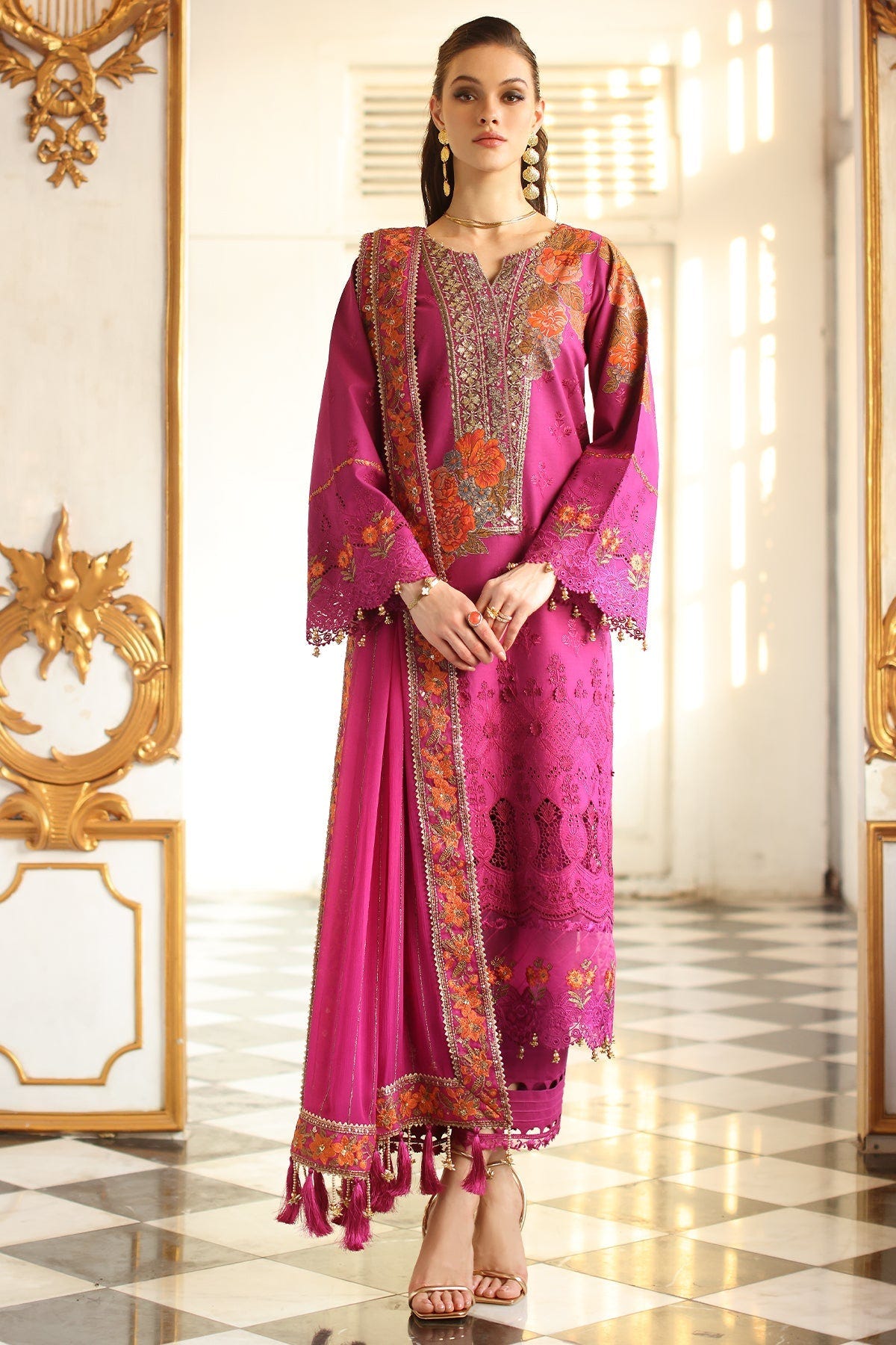 Charizma | Tabeer Eid Edition 25 | CT5-07 -  Charizma Ladies Clothes - Original Designer Dress - House of Maryam