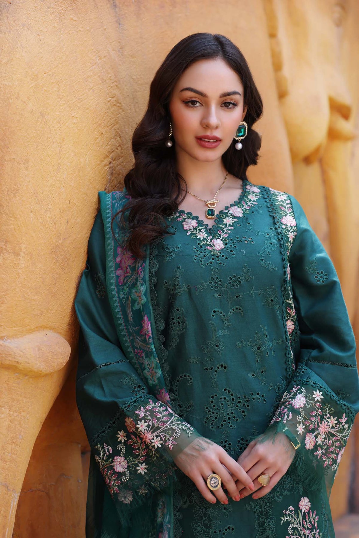Noor by Saadia Asad | Eid Luxury Laserkari 25 | D10-A -  Noor by Saadia Asad Ladies Clothes - Original Designer Dress - House of Maryam