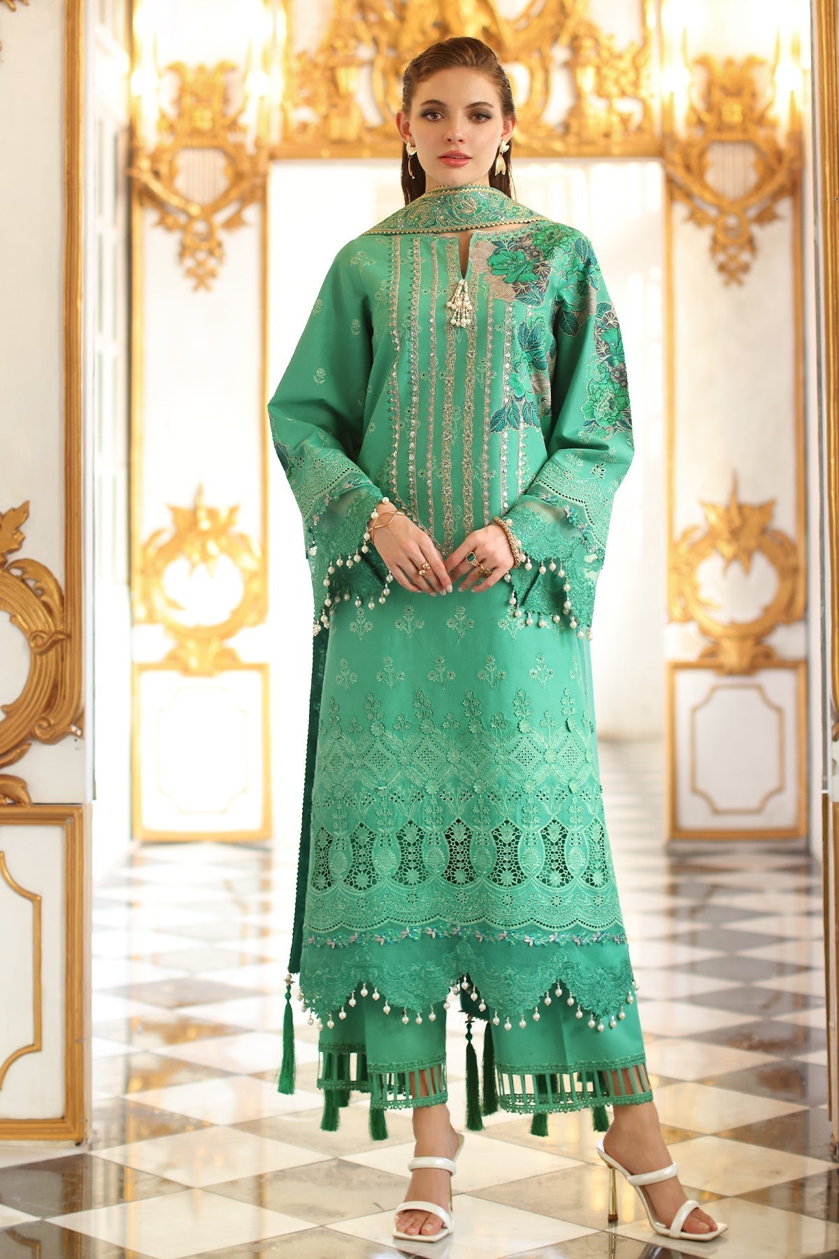 Charizma | Tabeer Eid Edition 25 | CT5-03 -  Charizma Ladies Clothes - Original Designer Dress - House of Maryam