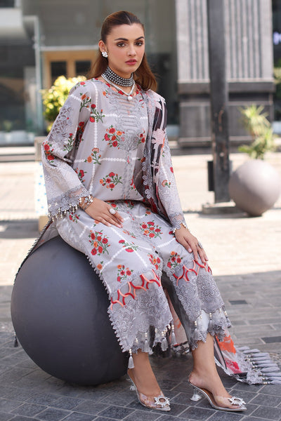 Charizma | Combination Lawn |  CC5-23 -  Charizma Ladies Clothes - Original Designer Dress - House of Maryam