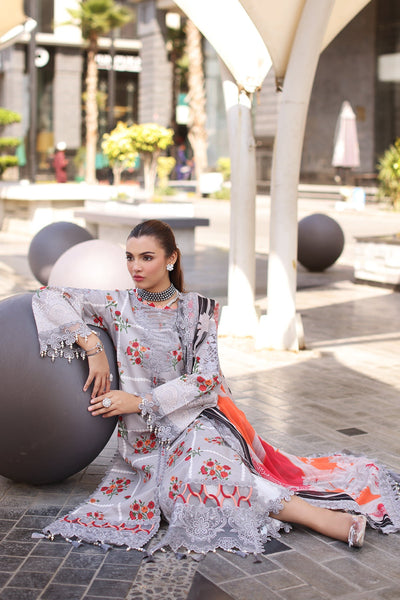 Charizma | Combination Lawn |  CC5-23 -  Charizma Ladies Clothes - Original Designer Dress - House of Maryam