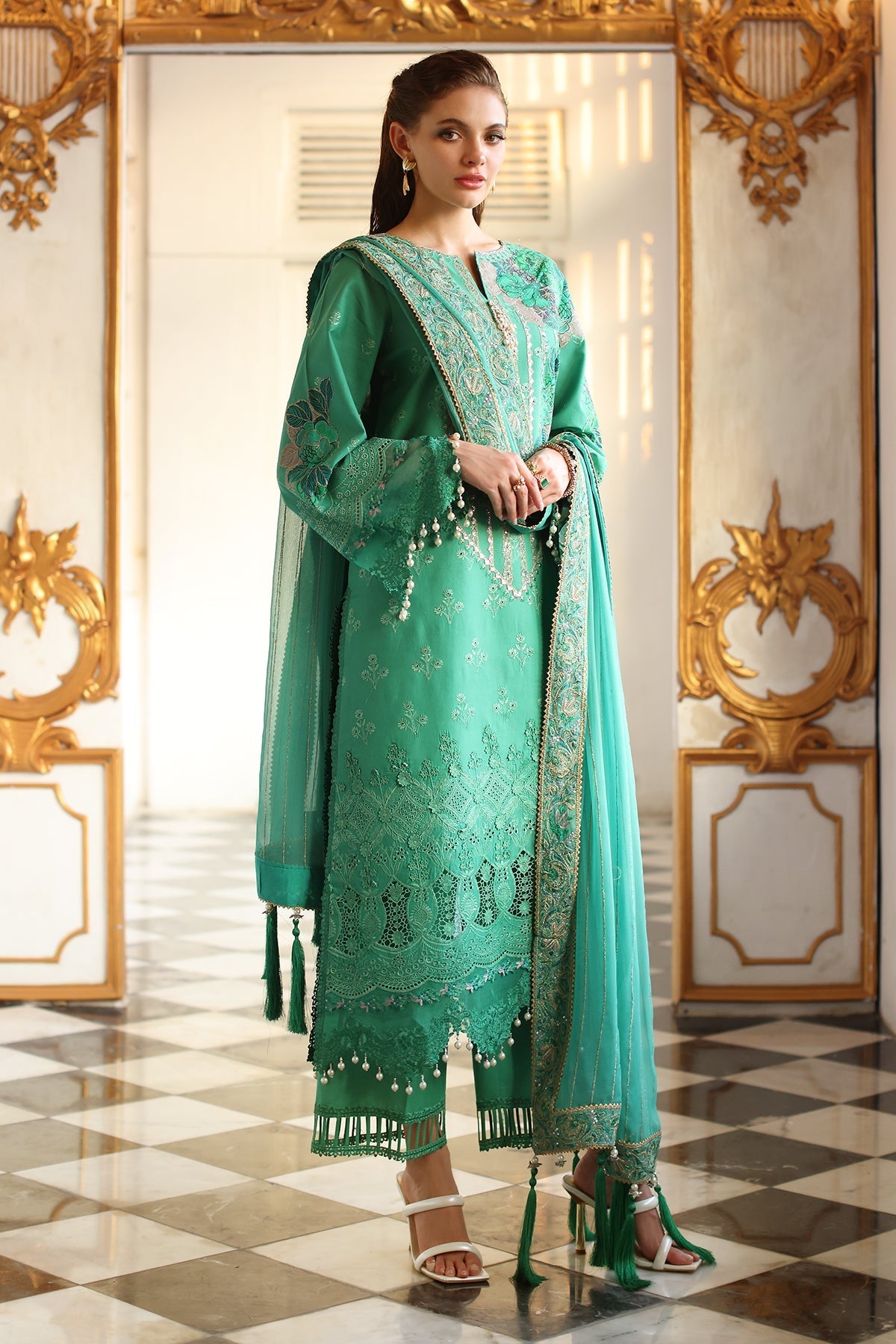 Charizma | Tabeer Eid Edition 25 | CT5-03 -  Charizma Ladies Clothes - Original Designer Dress - House of Maryam