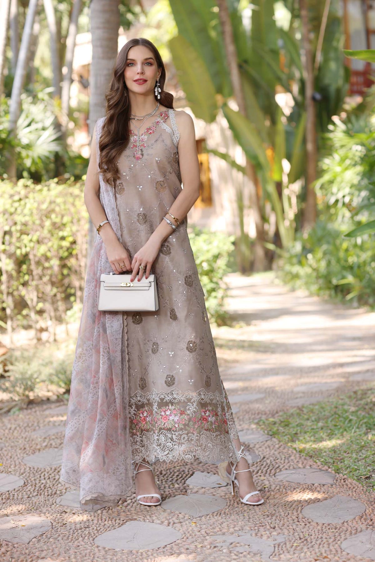 Noor by Saadia Asad | Eid Luxury Laserkari 25 | D8-B -  Noor by Saadia Asad Ladies Clothes - Original Designer Dress - House of Maryam