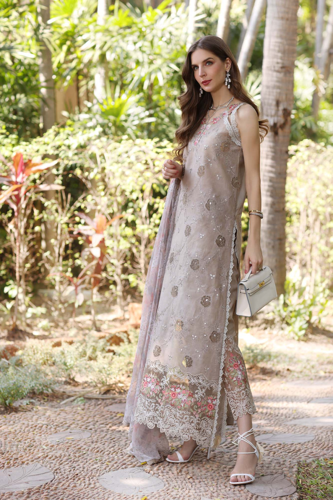 Noor by Saadia Asad | Eid Luxury Laserkari 25 | D8-B