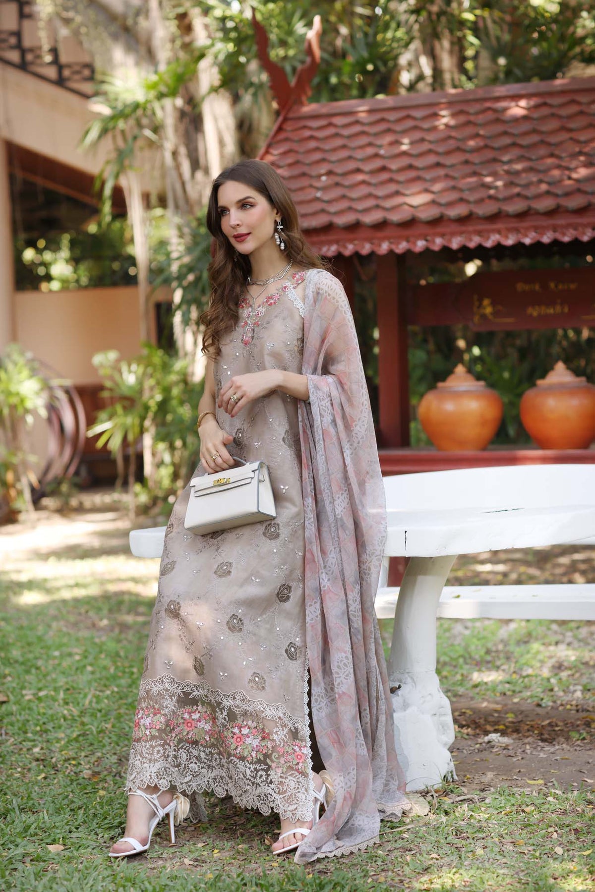 Noor by Saadia Asad | Eid Luxury Laserkari 25 | D8-B -  Noor by Saadia Asad Ladies Clothes - Original Designer Dress - House of Maryam