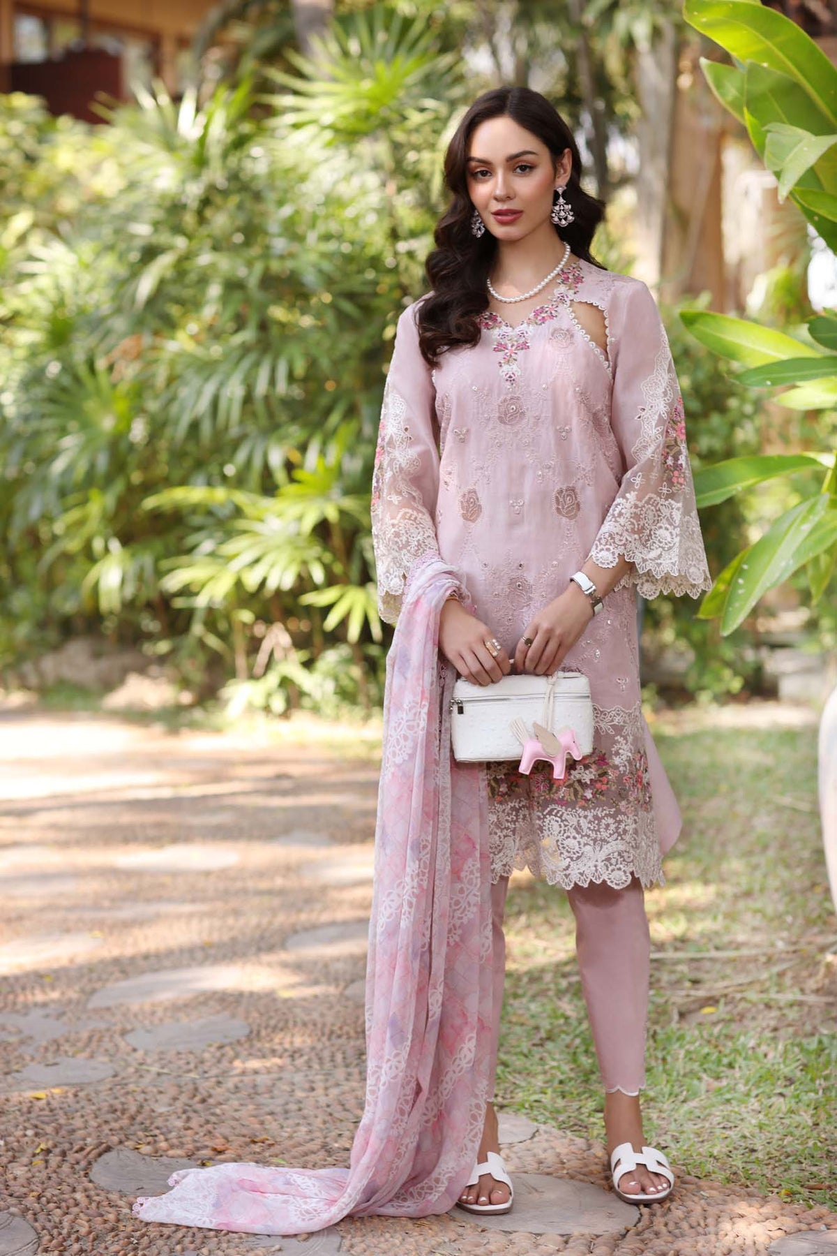 Noor by Saadia Asad | Eid Luxury Laserkari 25 | D8-A -  Noor by Saadia Asad Ladies Clothes - Original Designer Dress - House of Maryam