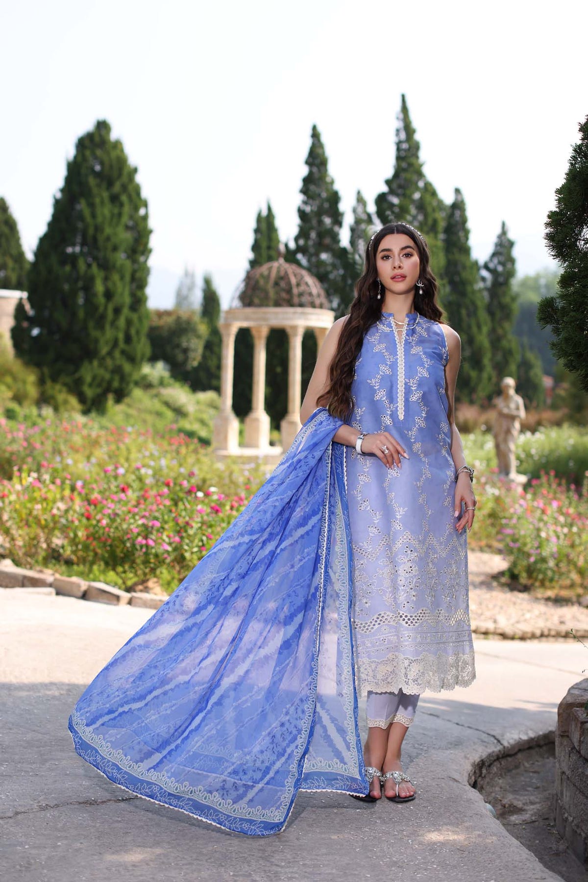 Noor by Saadia Asad | Eid Luxe Printkari 24 | D8 -  Noor by Saadia Asad Luxury - Original Designer Dress - House of Maryam