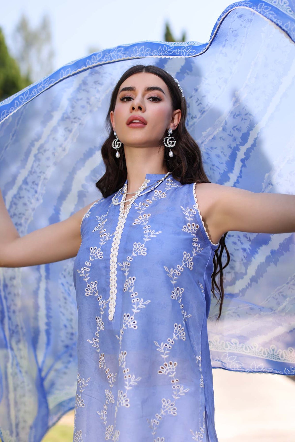 Noor by Saadia Asad | Eid Luxe Printkari 24 | D8 -  Noor by Saadia Asad Luxury - Original Designer Dress - House of Maryam