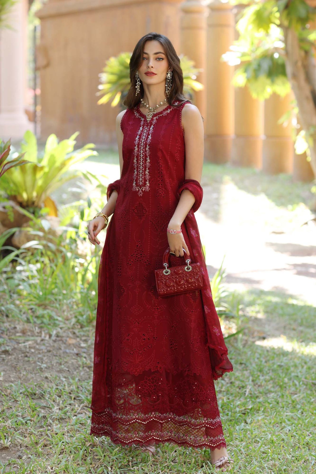 Noor by Saadia Asad | Eid Luxury Laserkari 25 | D7-A -  Noor by Saadia Asad Ladies Clothes - Original Designer Dress - House of Maryam