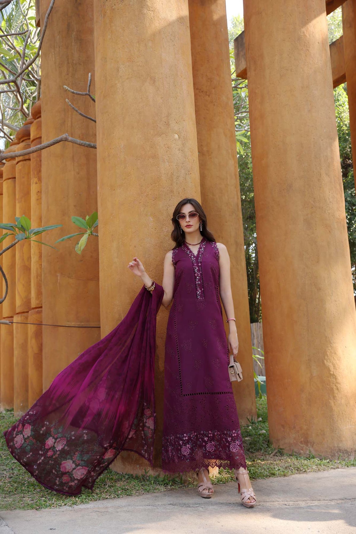 Noor by Saadia Asad | Eid Luxury Laserkari 25 | D2-A -  Noor by Saadia Asad Ladies Clothes - Original Designer Dress - House of Maryam